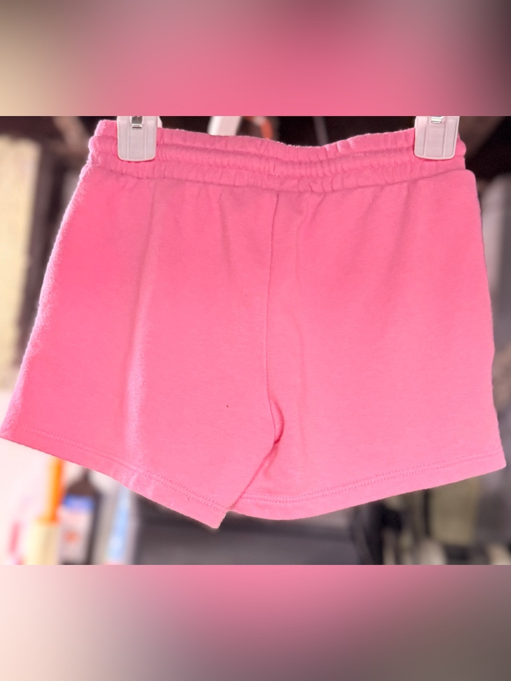 Girls Drawstring Recycled-Polyester Shorts - Picture 2 of 3